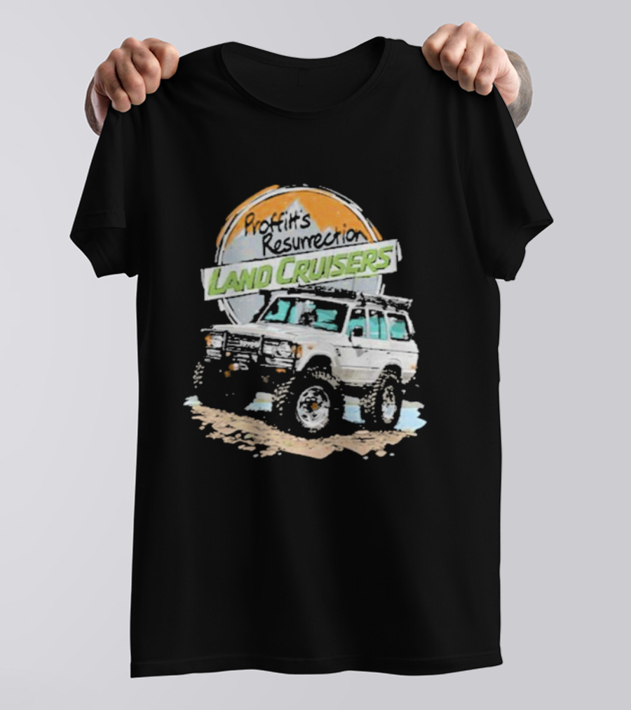Land Cruisers Profits Resurrection Adventure Vintage Driving Scene T-Shirt