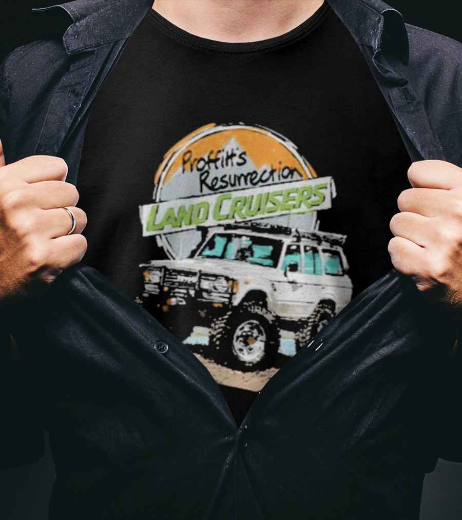 Land Cruisers Profits Resurrection Adventure Vintage Driving Scene T-Shirt