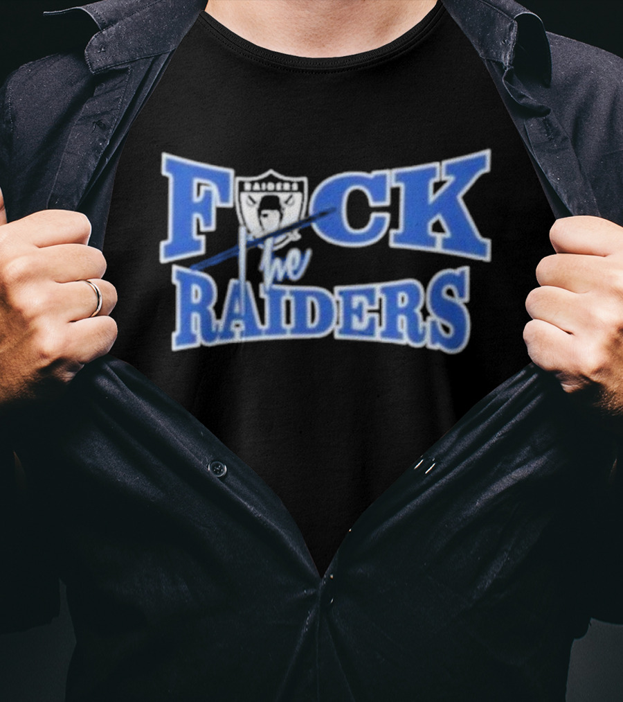 Dallas Cowboys F*** The Raiders Rivalry Fan Apparel T-Shirt