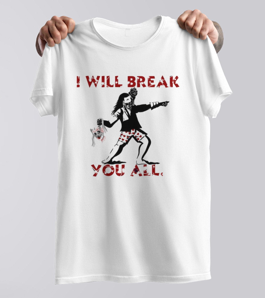 Dungeon Crawler Carl I Will Break You All Comic Silhouette T-Shirt
