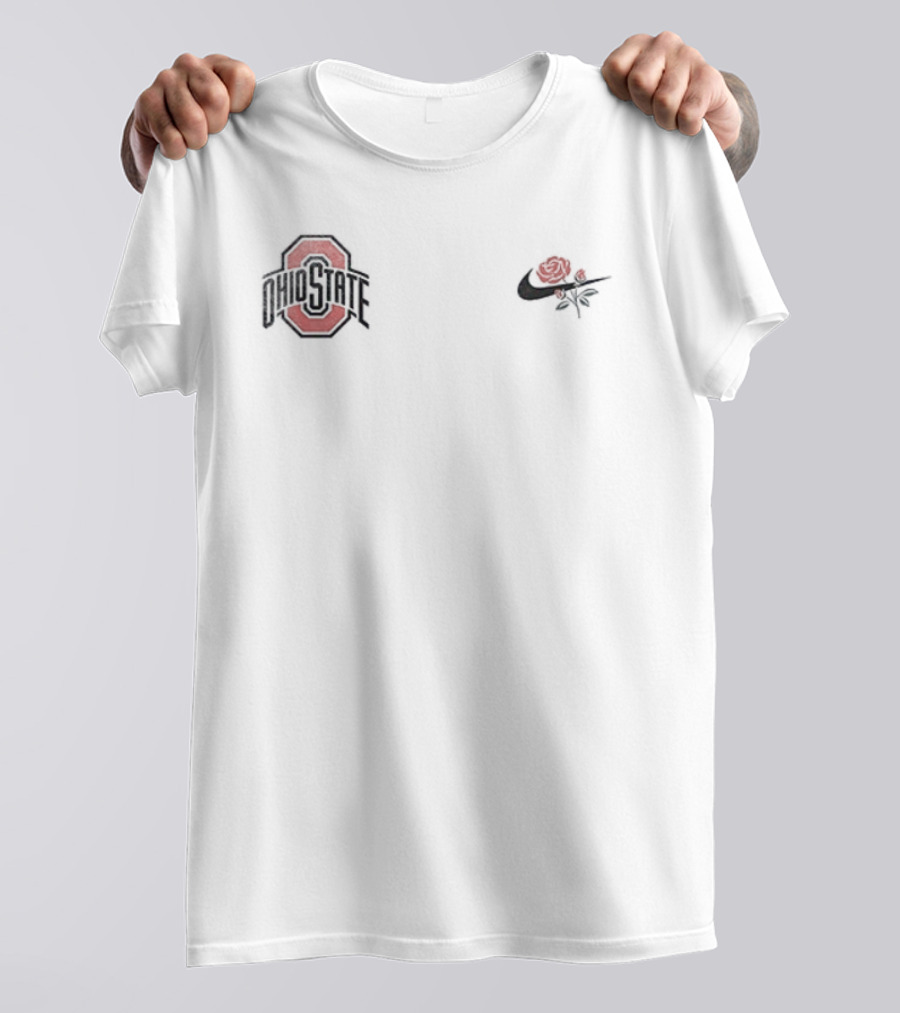 Ohio State Buckeyes Nike Rose Bowl 2022 Victory Icon T-Shirt