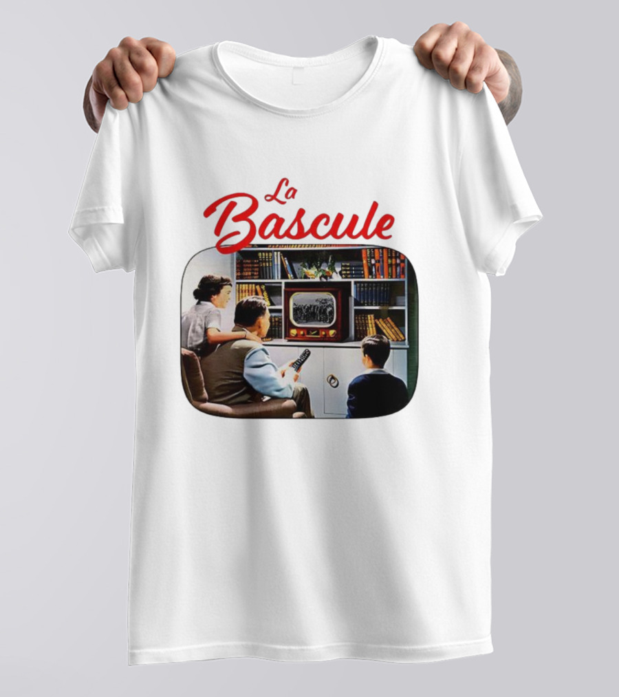 La Bascule Retro Family Ing Television Scene T-Shirt