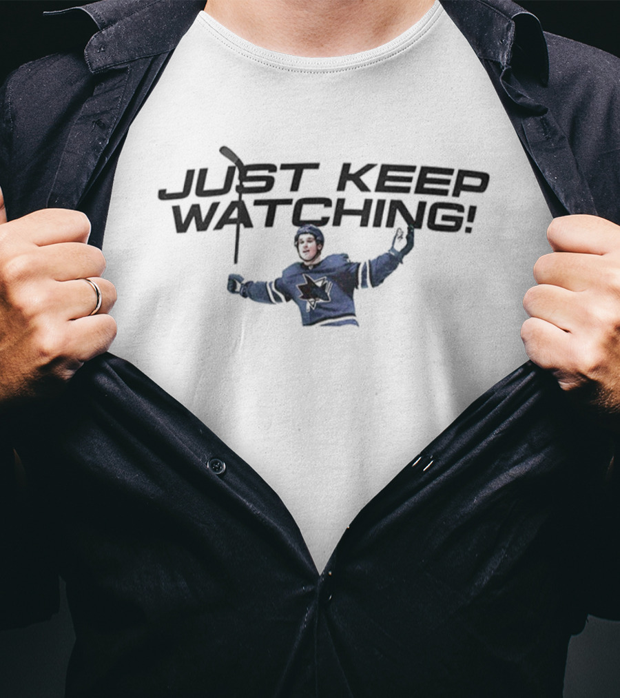 Tate McRae San Jose Sharks Just Keep Ing T-Shirt