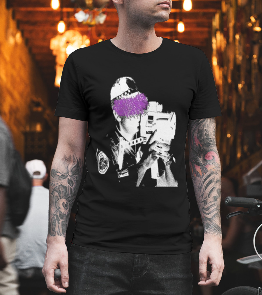 Body Prison Cop That No Place Is Safe Burst Of Color Eyewear T-Shirt