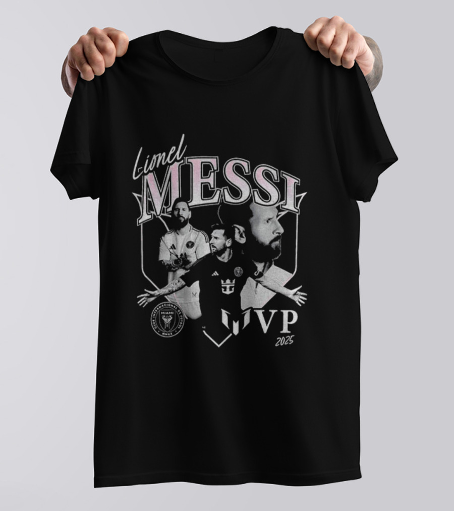 Inter Miami CF Lionel Messi MVP 2025 T-Shirt