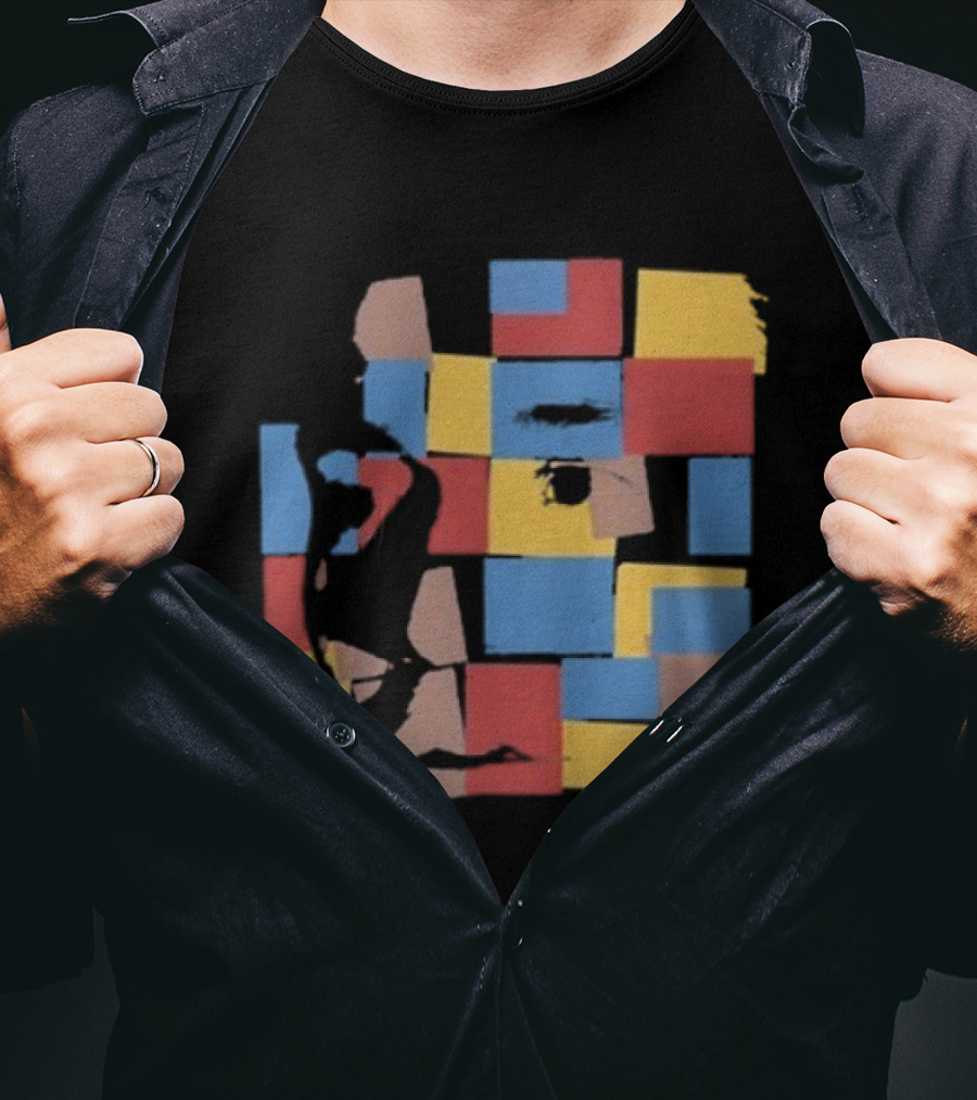 Jacob Collier The Light For Days Colorful Mosaic Blocks T-Shirt