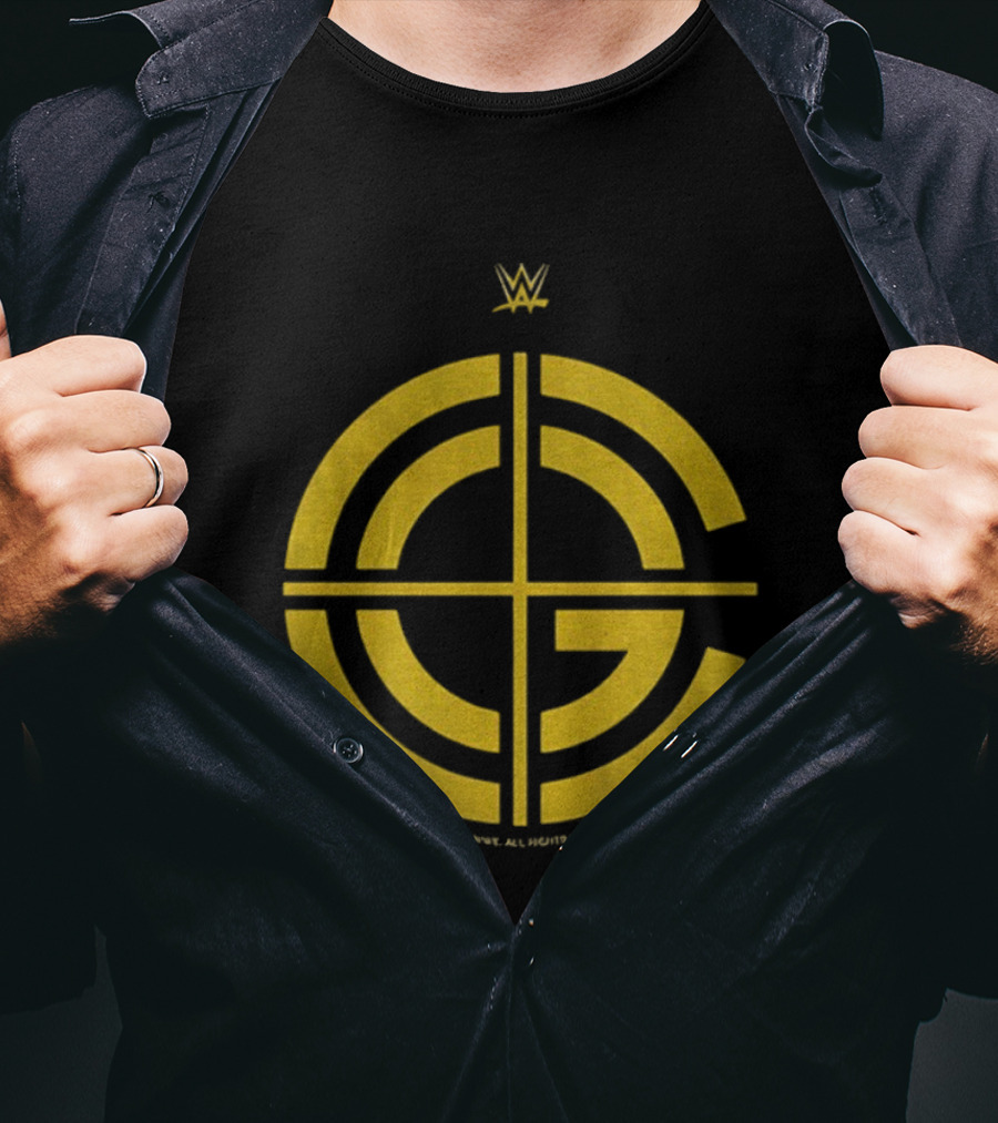 WWE John Cena Target Emblem Logo W Emblem T-Shirt