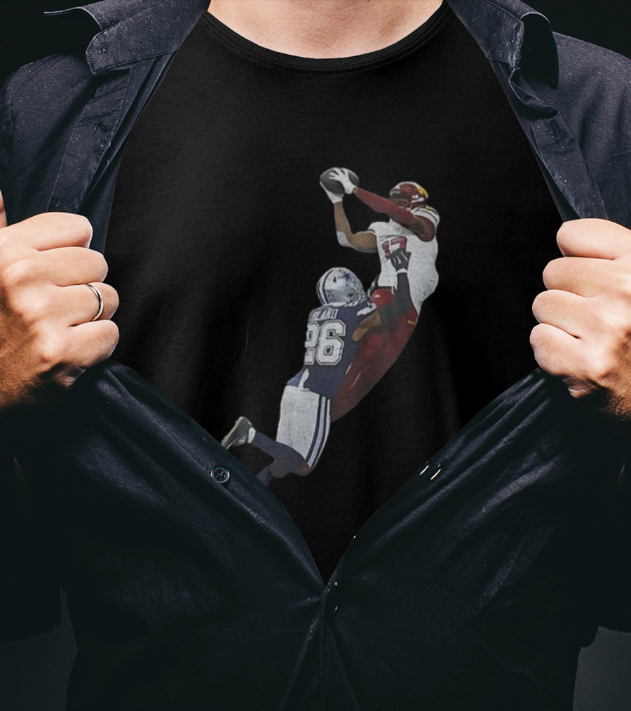 Terry McLaurin Washington Commanders Football Catch Vs Cowboys T-Shirt