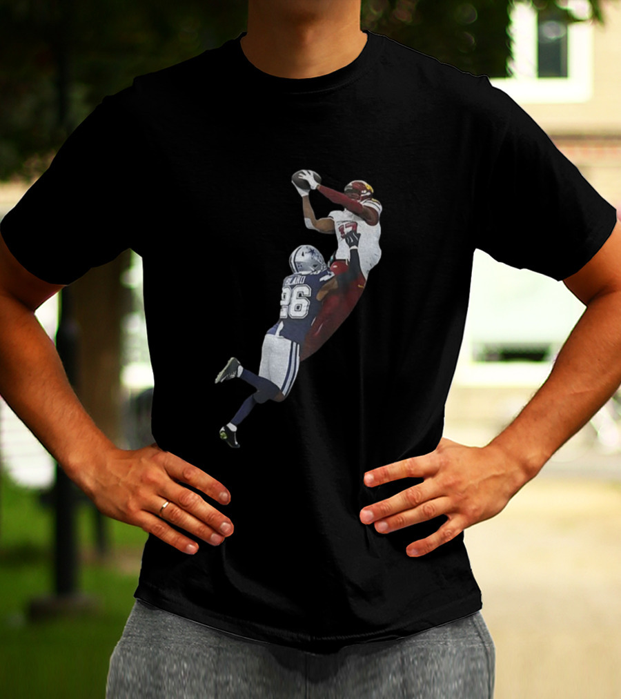 Terry McLaurin Washington Commanders Football Catch Vs Cowboys T-Shirt