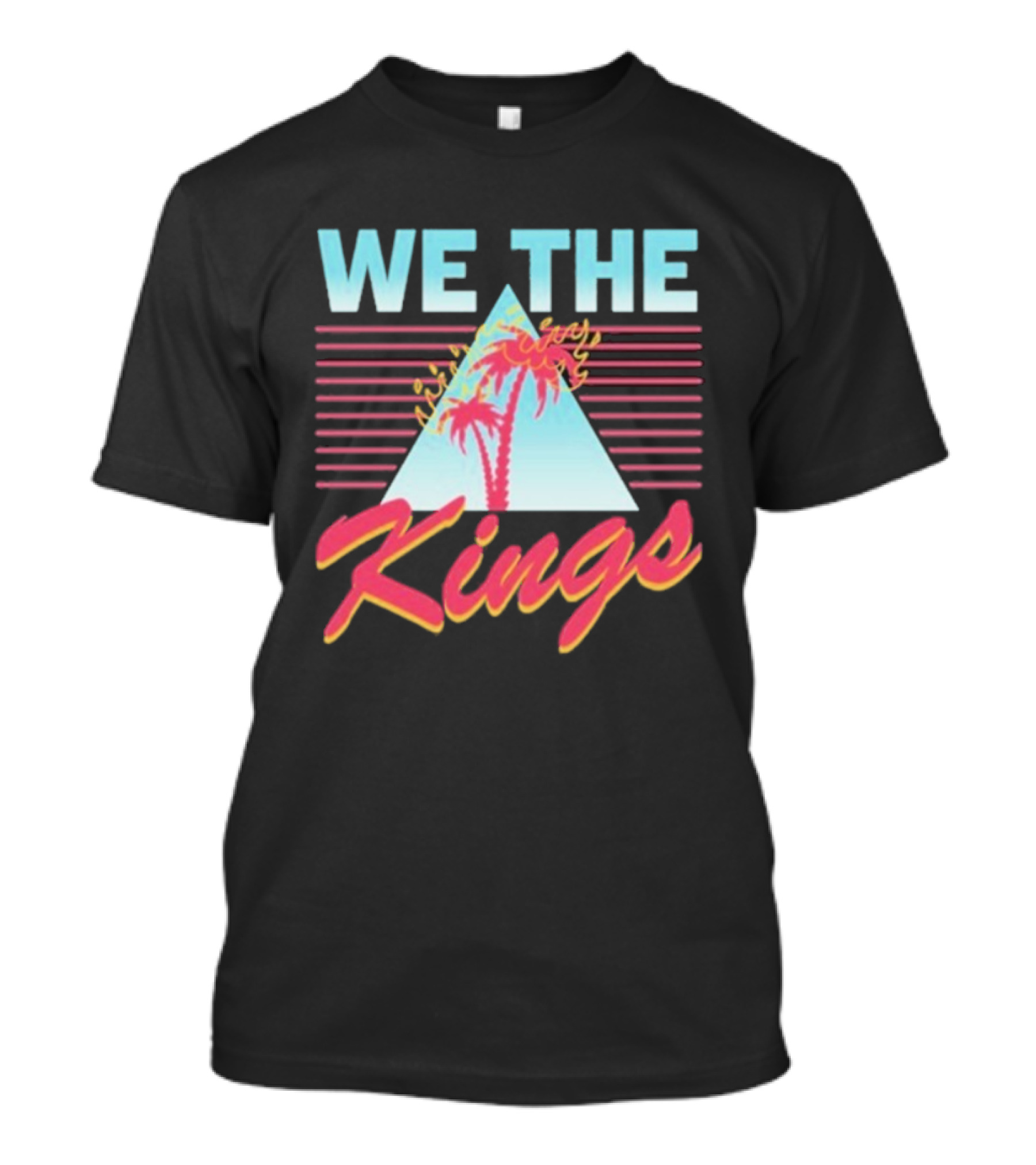 We The Kings Palm Trees Tropical Retro Style T-Shirt