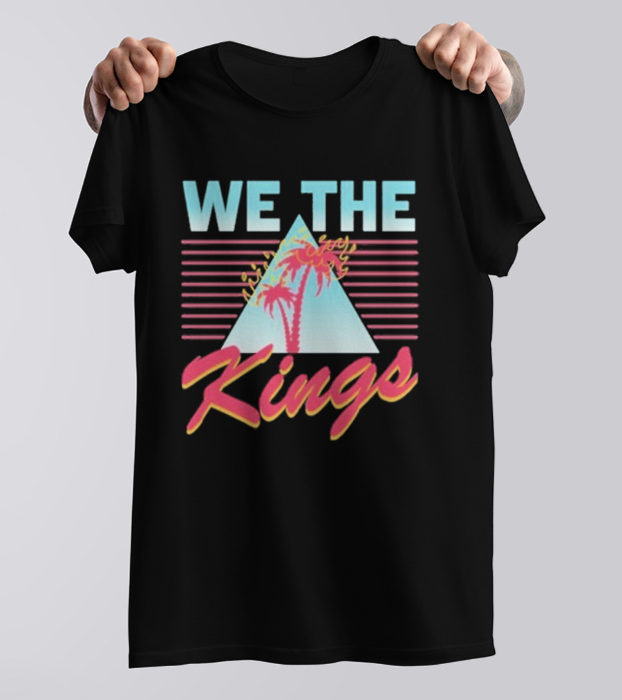 We The Kings Palm Trees Tropical Retro Style T-Shirt