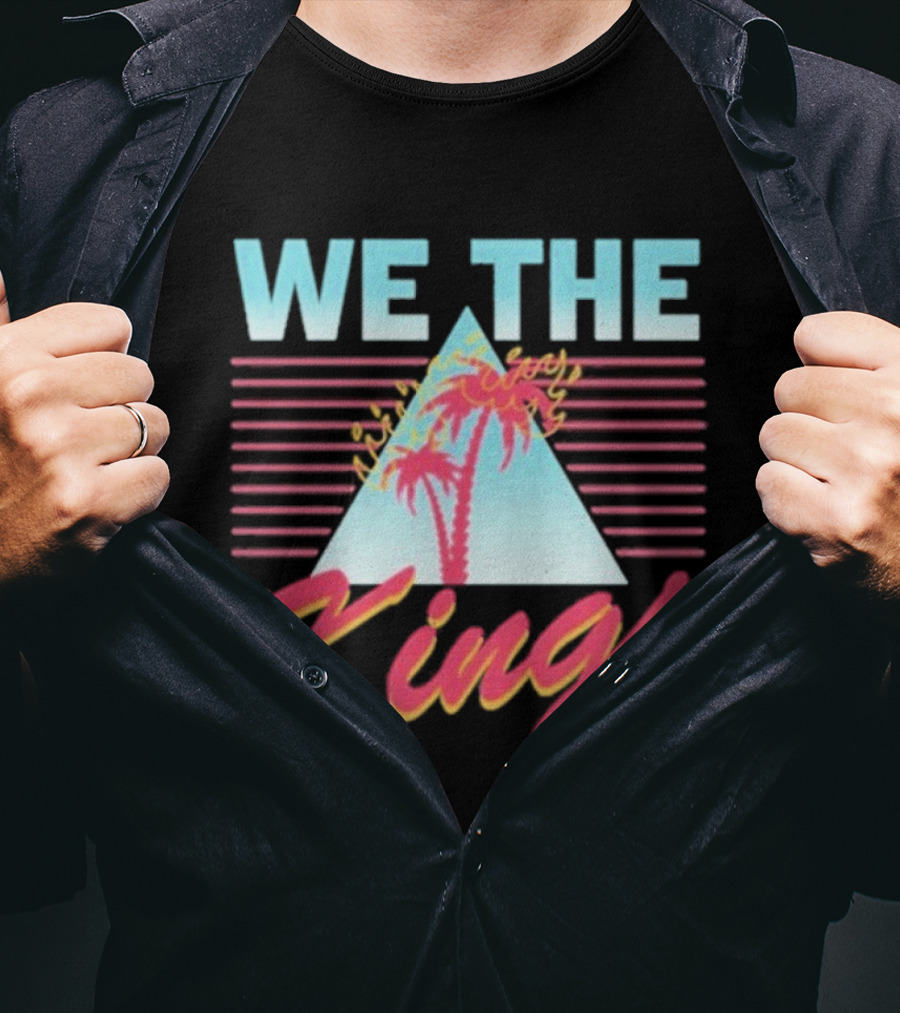 We The Kings Palm Trees Tropical Retro Style T-Shirt
