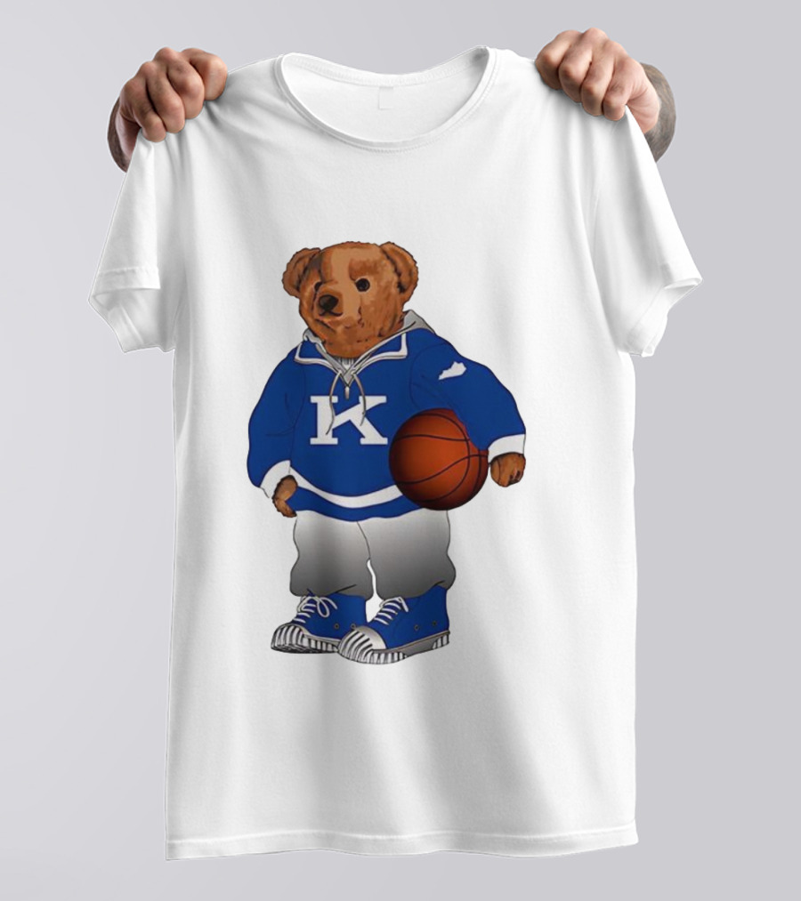 Kentucky Wildcats Polo Bear Basketball Lover NCAA Fan Apparel T-Shirt