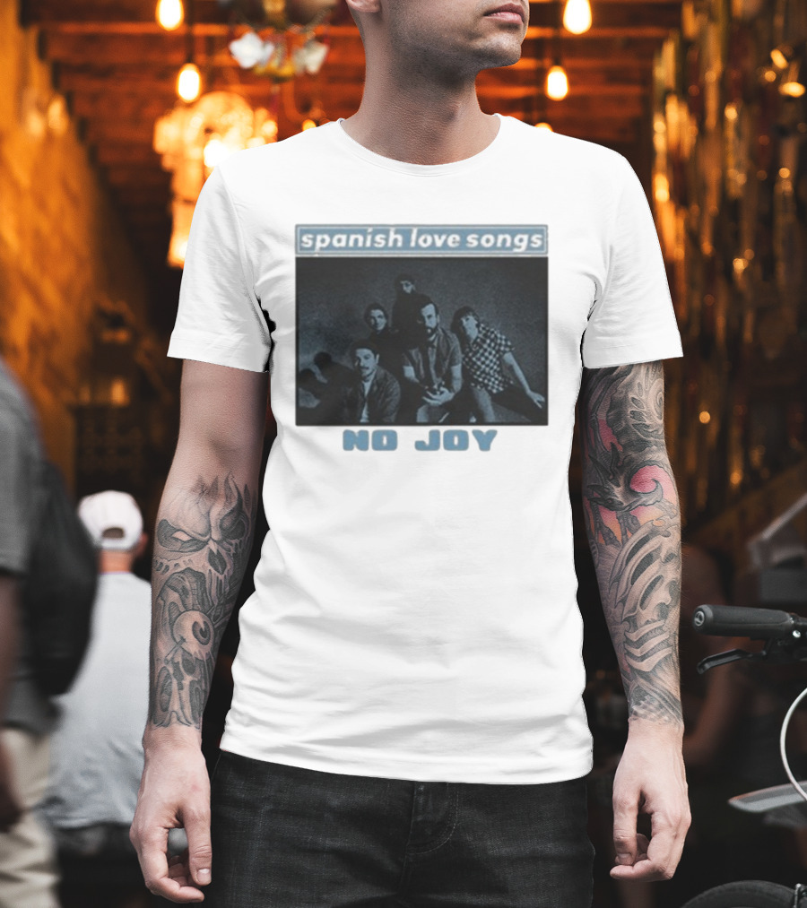 Spanish Love Songs No Joy United States Tour 2023 Oasis T-Shirt