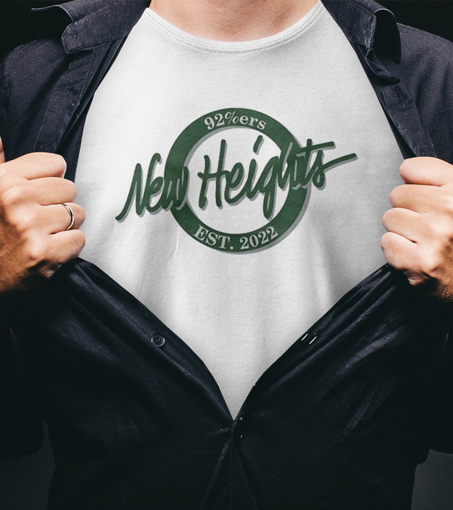 92%ers New Heights Est 2022 T-Shirt