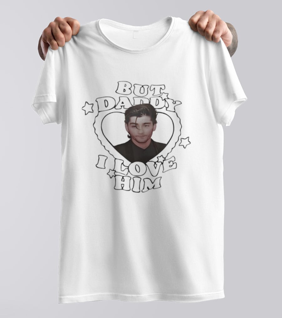 Zayn Malik But Daddy I Love Him Heart Stars T-Shirt