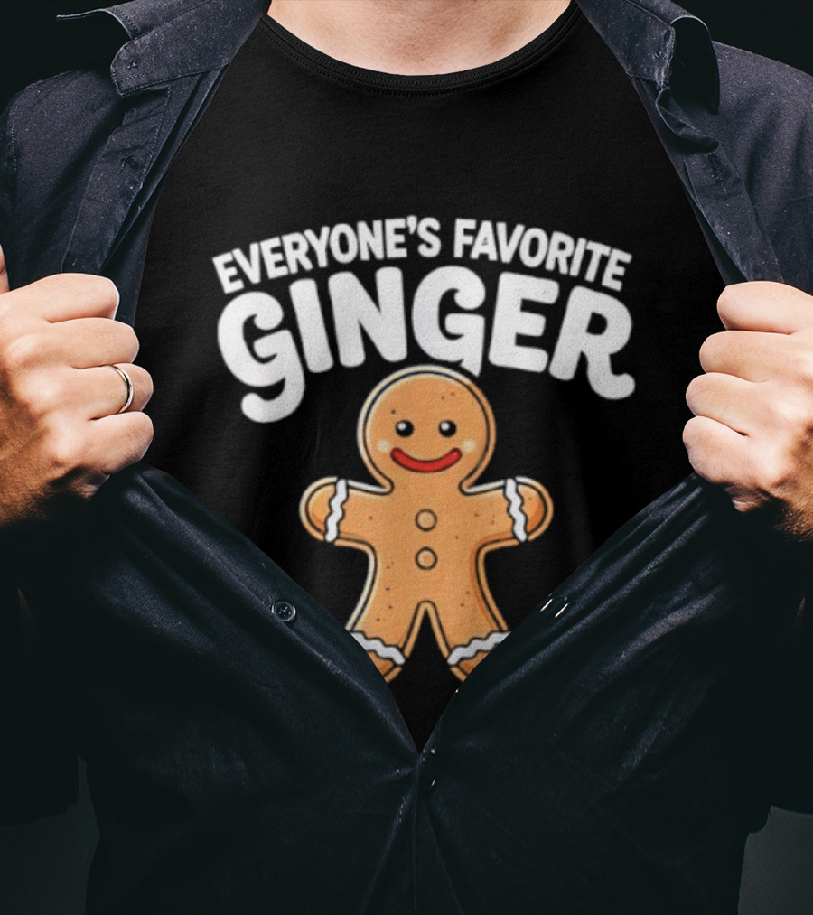 Everyone’s Favorite Ginger Gingerbread Man T-Shirt