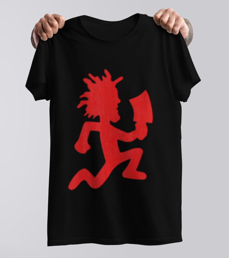 Hatchet Man Insane Clown Posse Joker's Card Cleaver Holder T-Shirt
