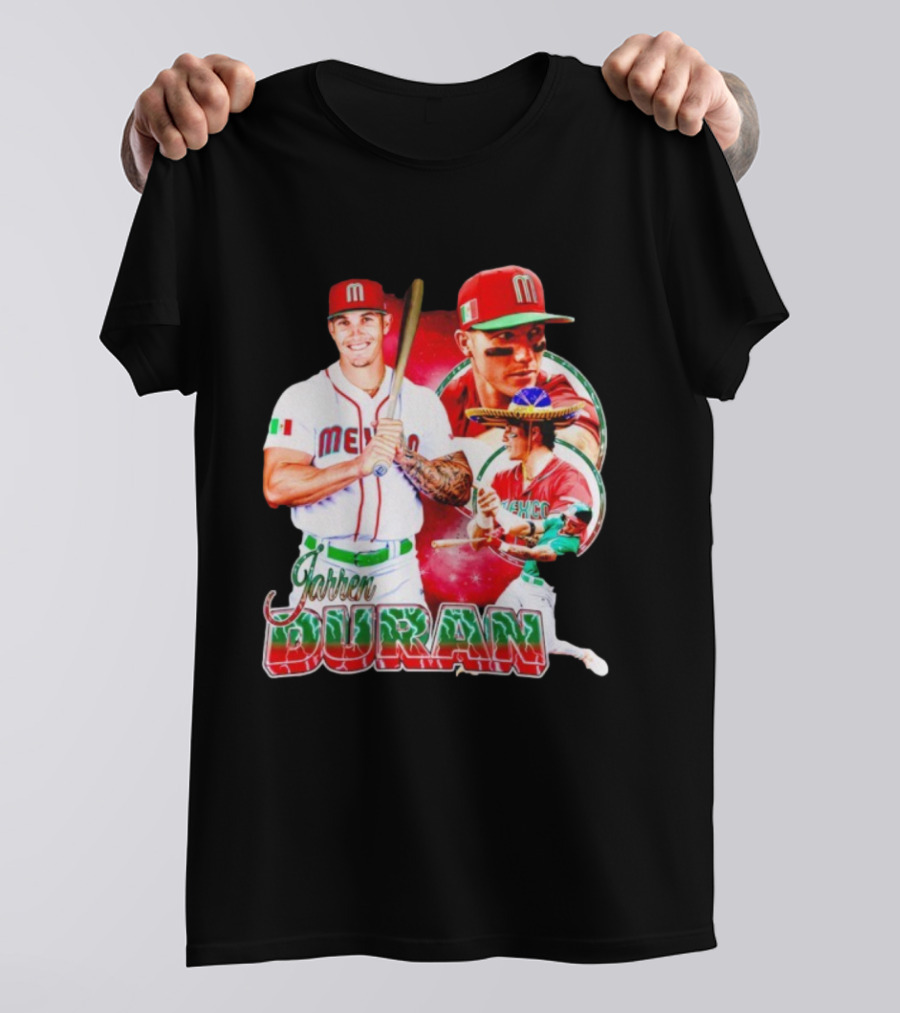 Jarren Duran Mexico Baseball Player Mexican Heritage Classic Hat T-Shirt