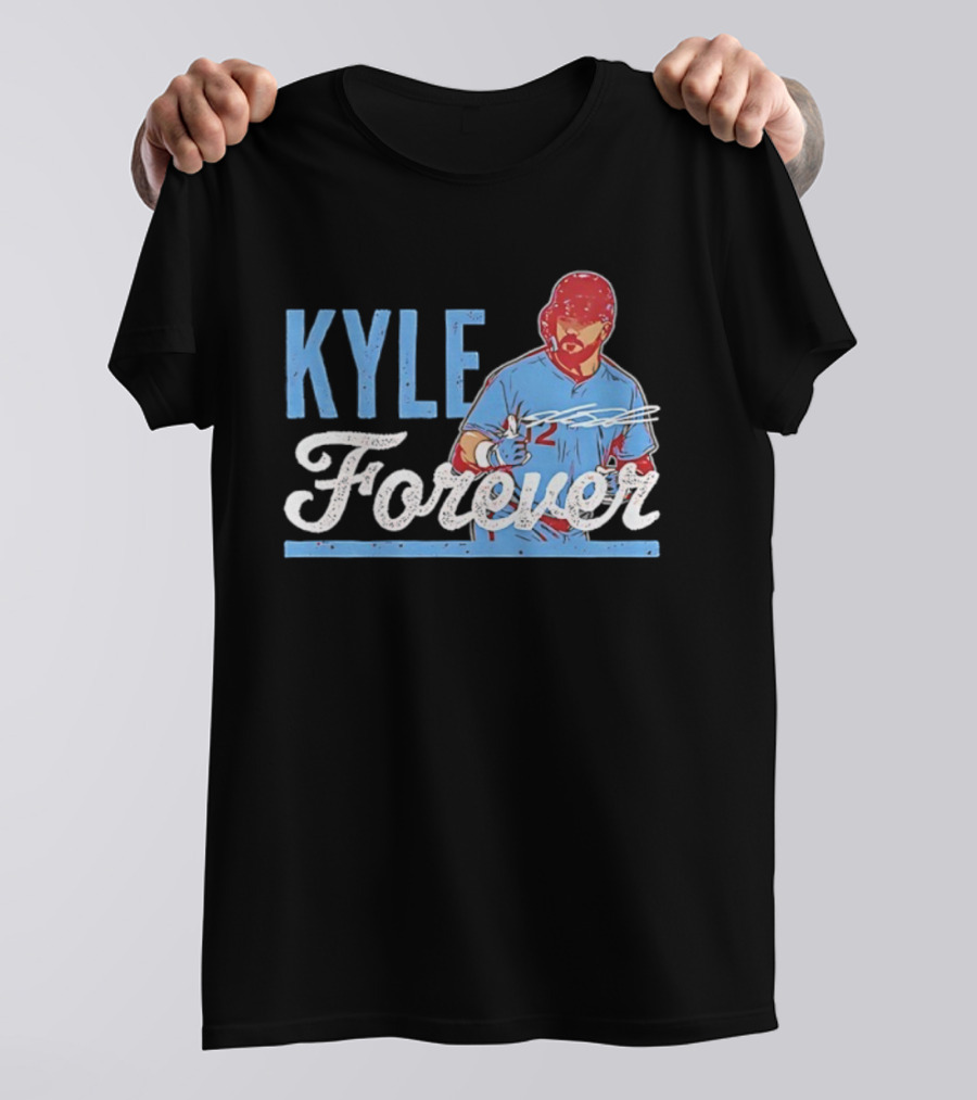 Kyle Schwarber Forever Washington Nationals MLB Baseball 2025 Signature T-Shirt