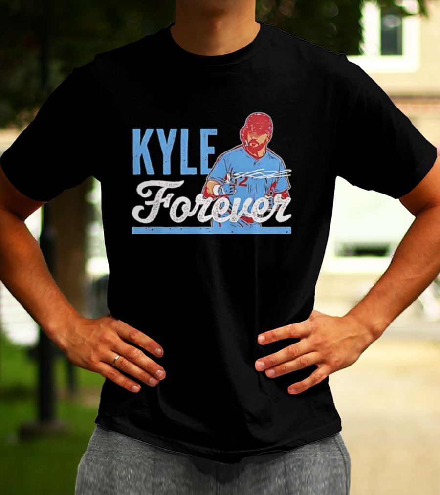 Kyle Schwarber Forever Washington Nationals MLB Baseball 2025 Signature T-Shirt