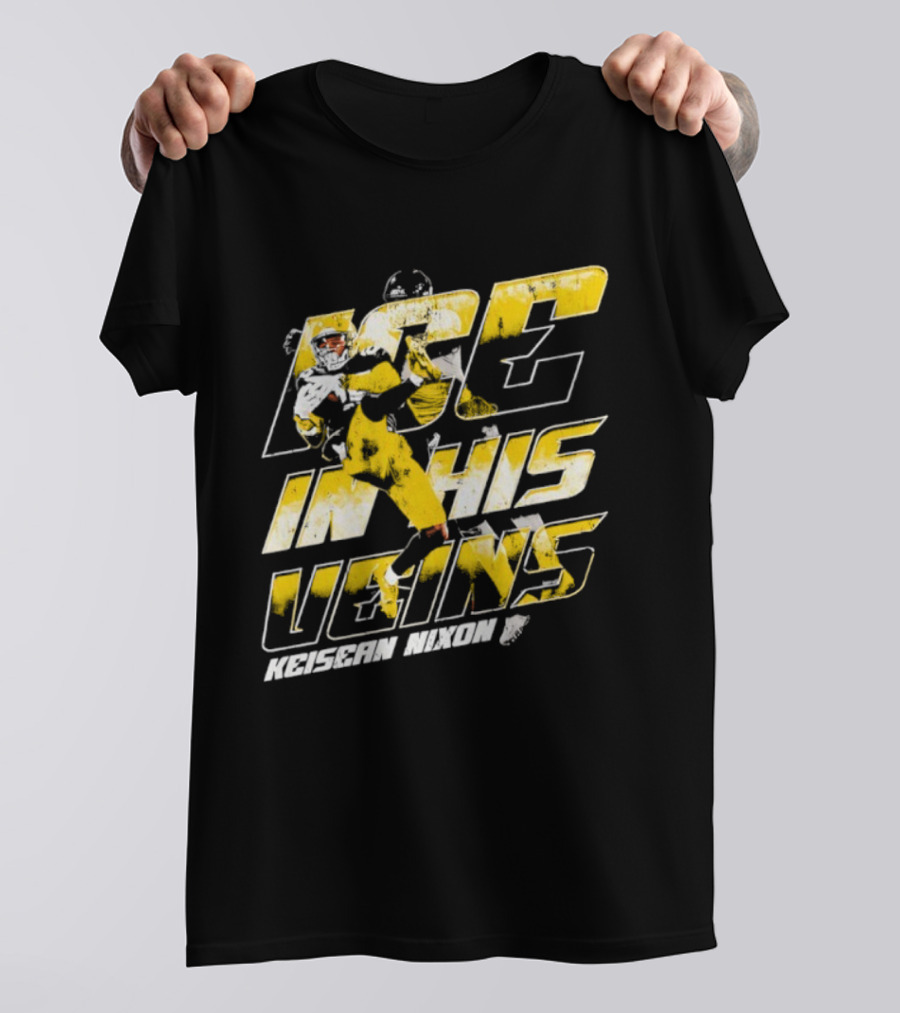 Keisean Nixon Green Bay Packers Ice In His Veins Football T-Shirt