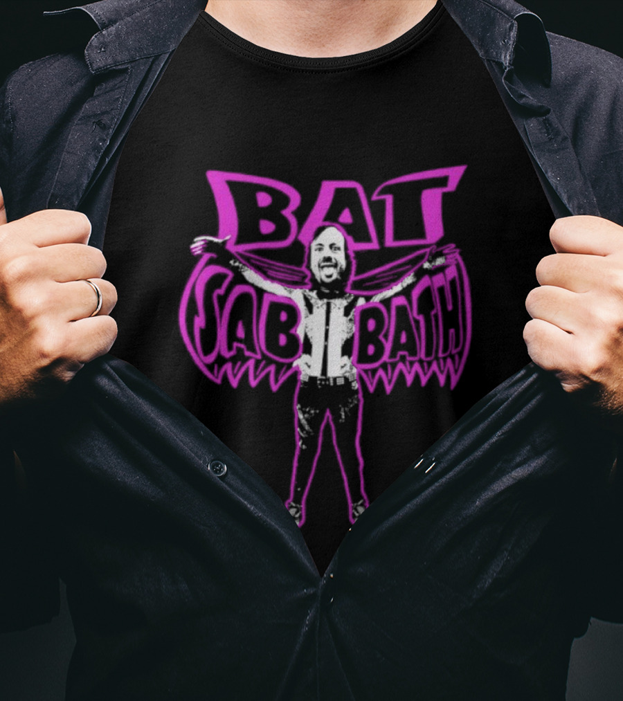 Bat Sabbath Liam Osbourne Tribute Concept T-Shirt