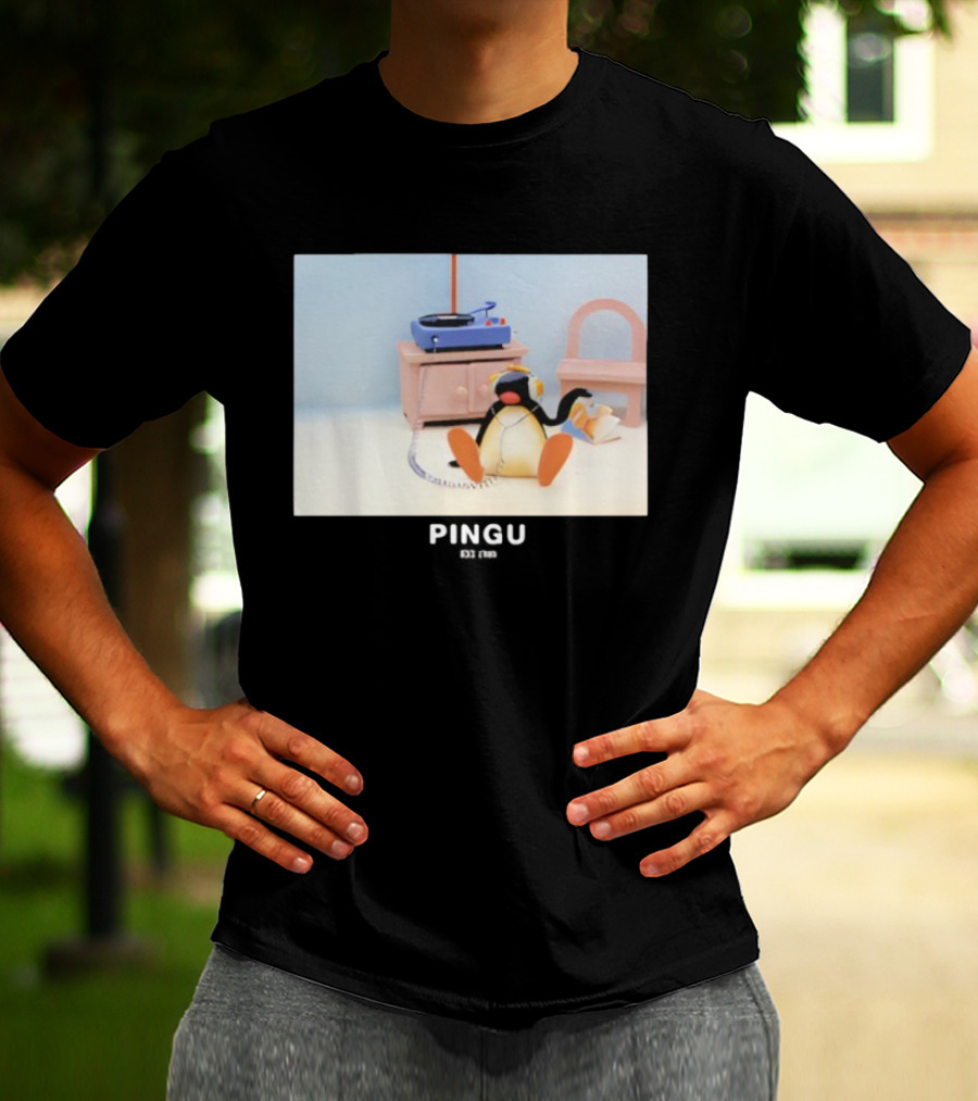 Pingu Chill 1986 Retro Music Vibes T-Shirt