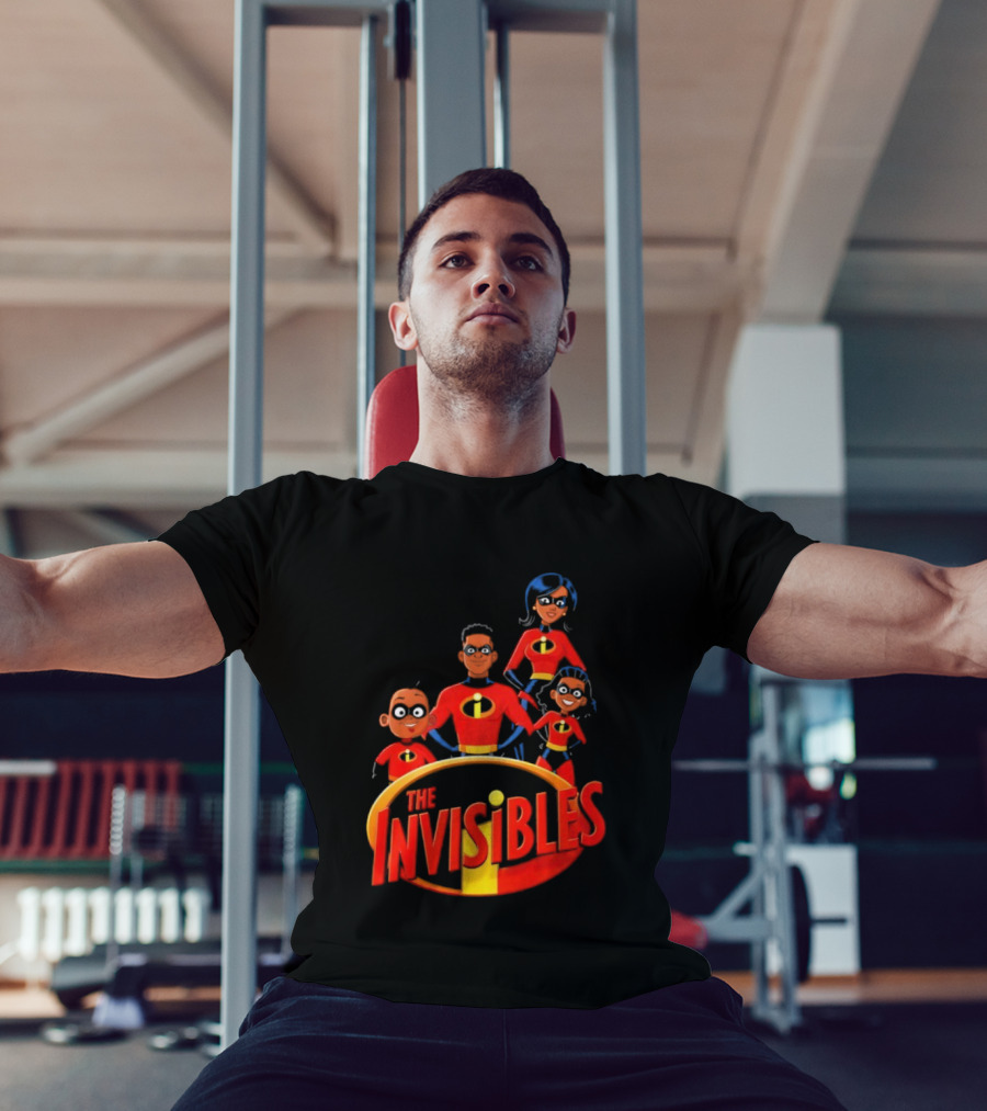 The Invisibles Characters The Incredibles Parody Superhero Family T-Shirt