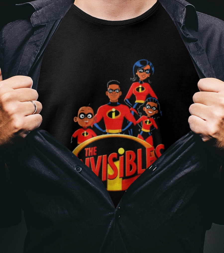 The Invisibles Characters The Incredibles Parody Superhero Family T-Shirt