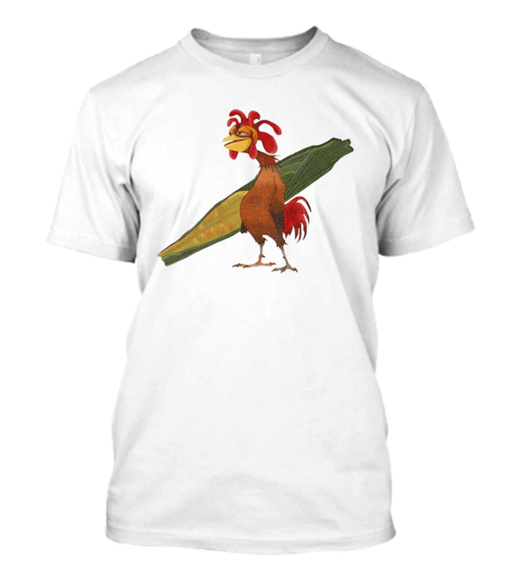 Chicken Joe Surf's Up Movie Character Funny Surfboard T-Shirt