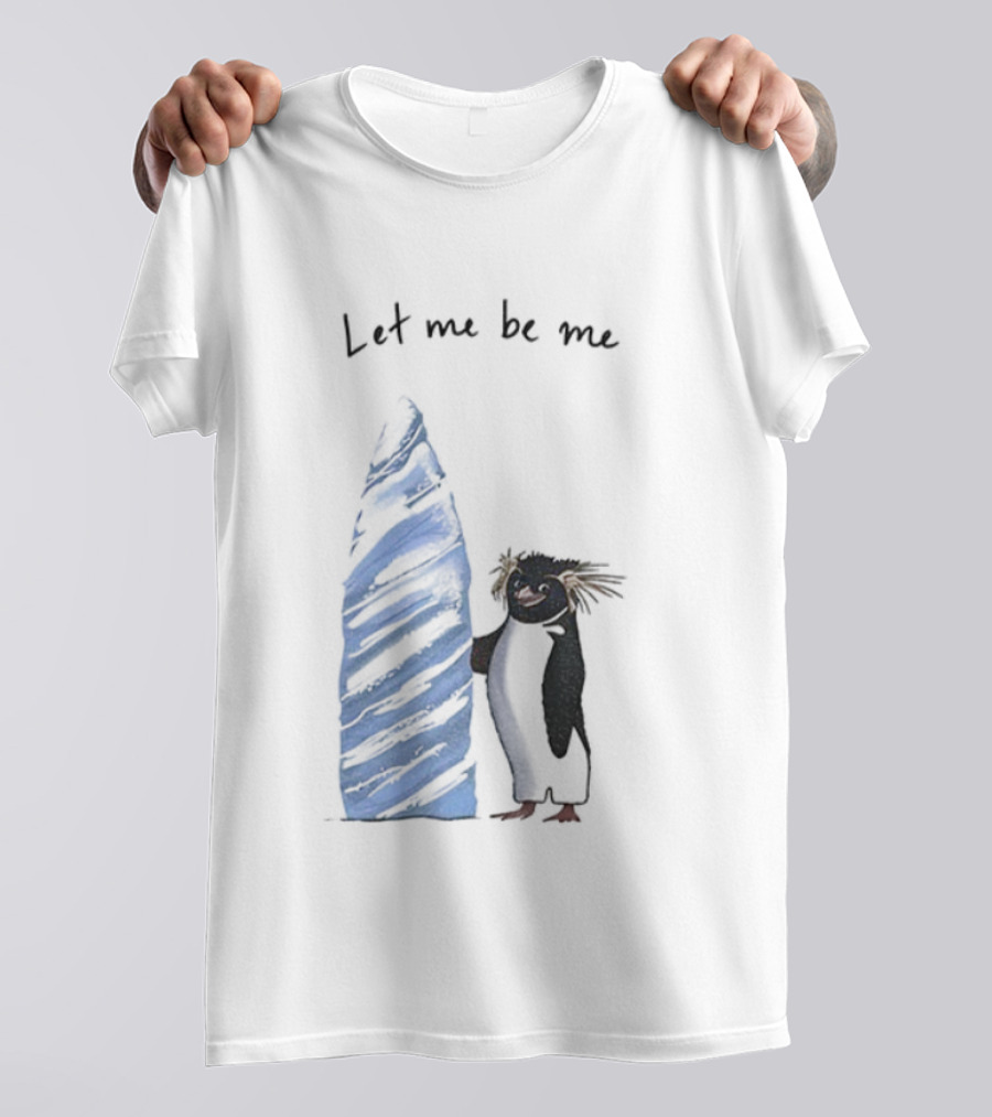 Cody Maverick Let Me Be Me Penguin With Surfboard T-Shirt