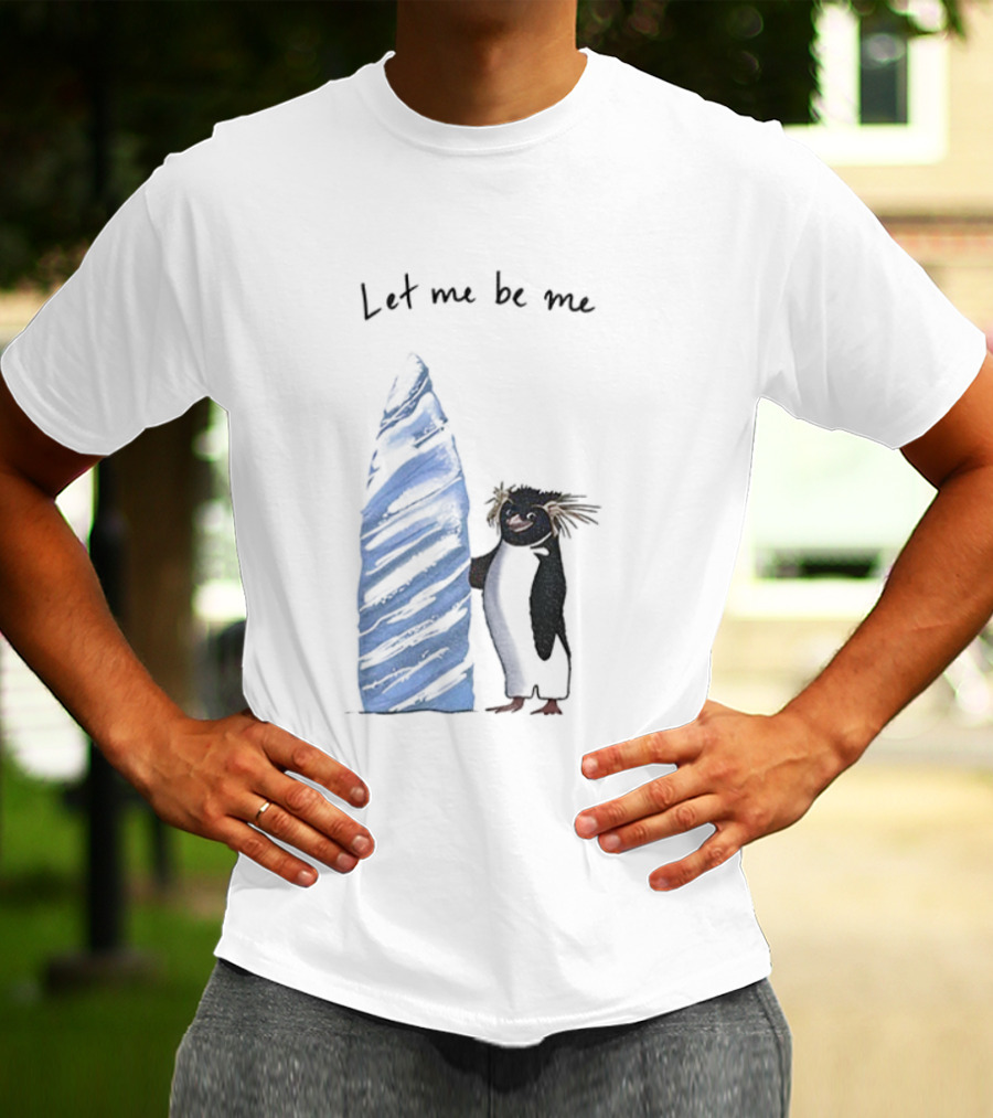 Cody Maverick Let Me Be Me Penguin With Surfboard T-Shirt