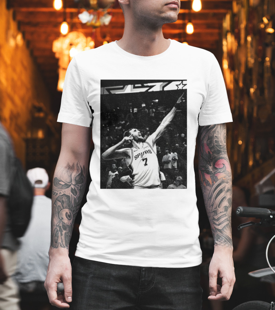 De’Aaron Fox Luke Kornet San Antonio Spurs Basketball Vintage T-Shirt