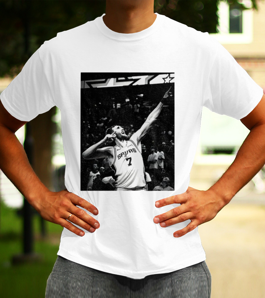 De’Aaron Fox Luke Kornet San Antonio Spurs Basketball Vintage T-Shirt