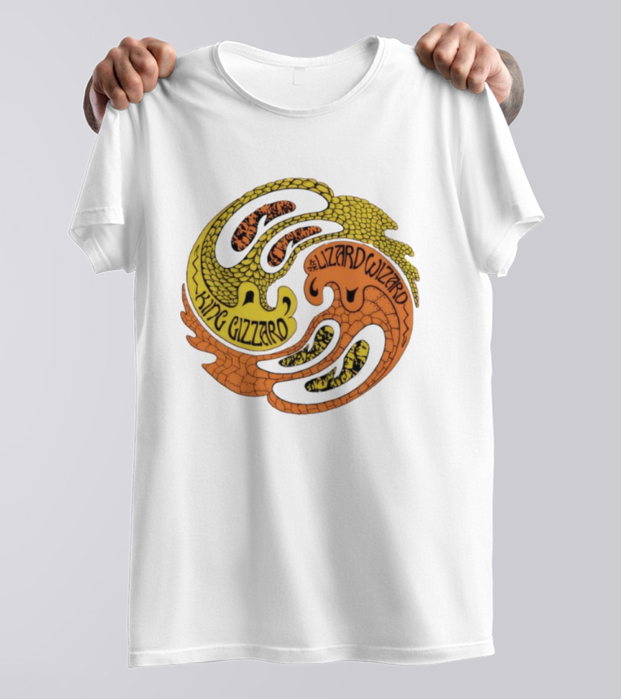King Gizzard Lizard Wizard Psychedelic Dragon Circle T-Shirt