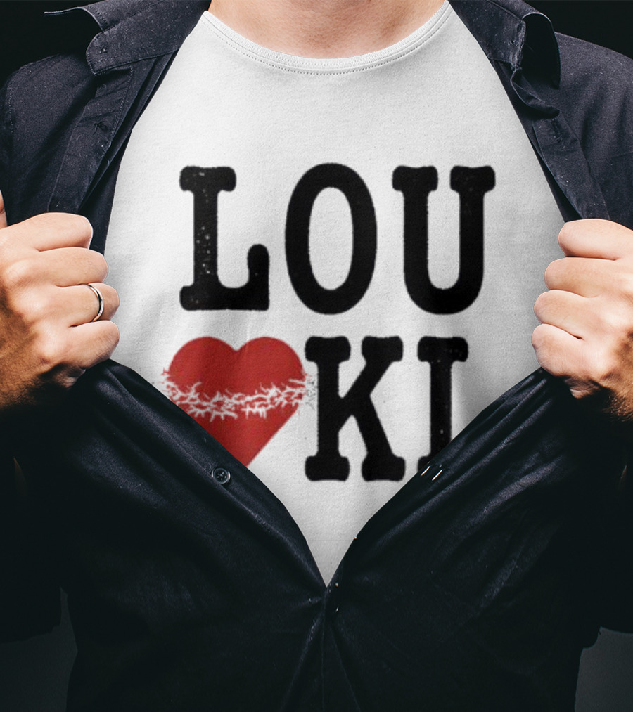 Knocked Loose Heart LOU KL Red Love T-Shirt