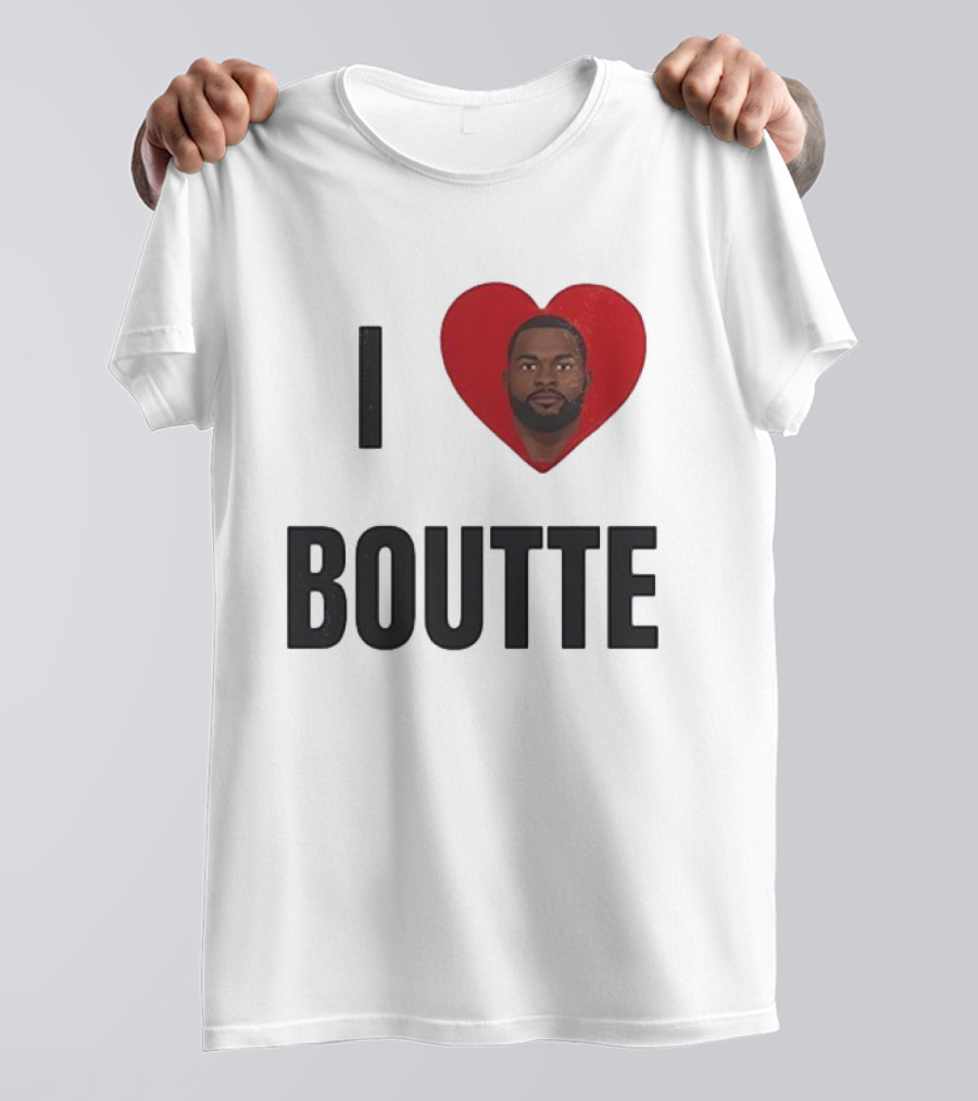 I Love Boutte New England Patriots Kayshon Boutte T-Shirt