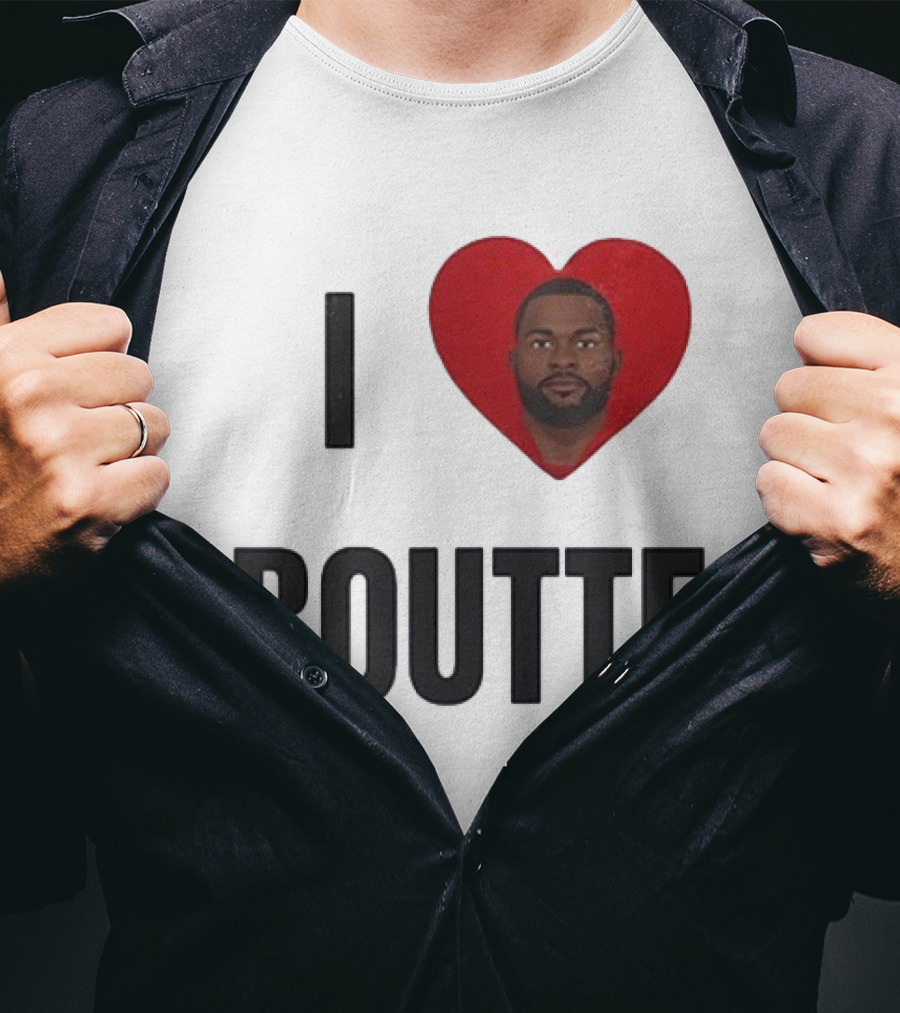 I Love Boutte New England Patriots Kayshon Boutte T-Shirt
