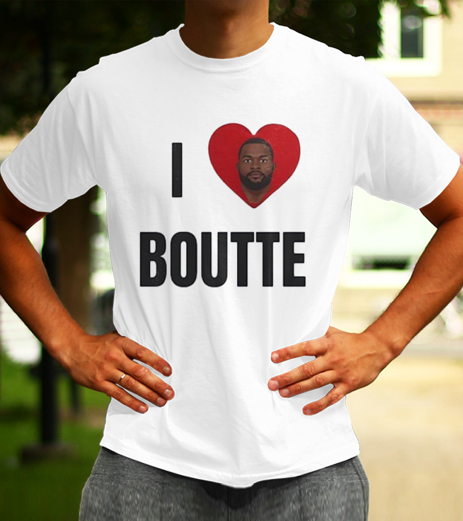 I Love Boutte New England Patriots Kayshon Boutte T-Shirt