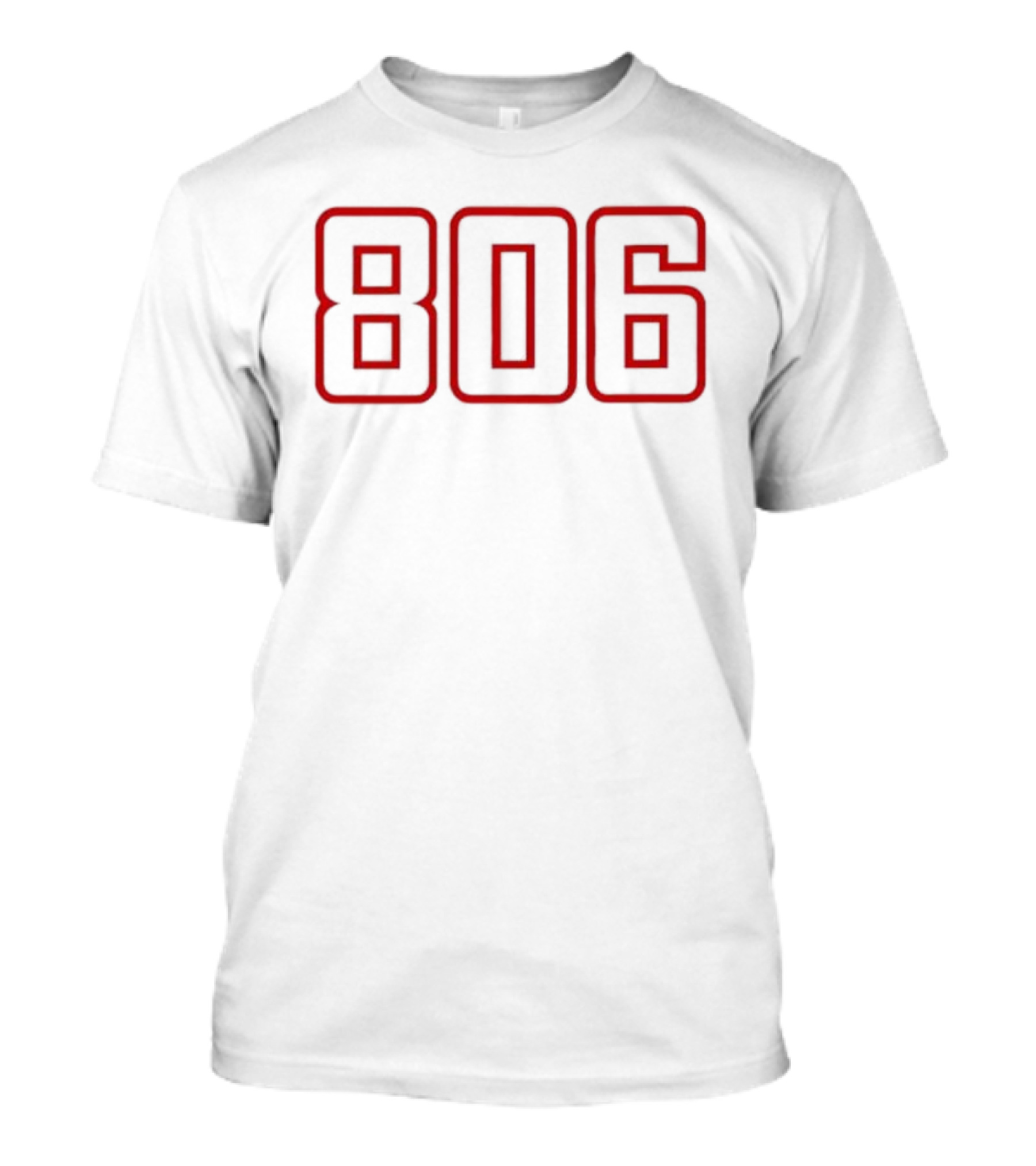 Texas Tech Red Raiders Football Alumni Project 806 T-Shirt
