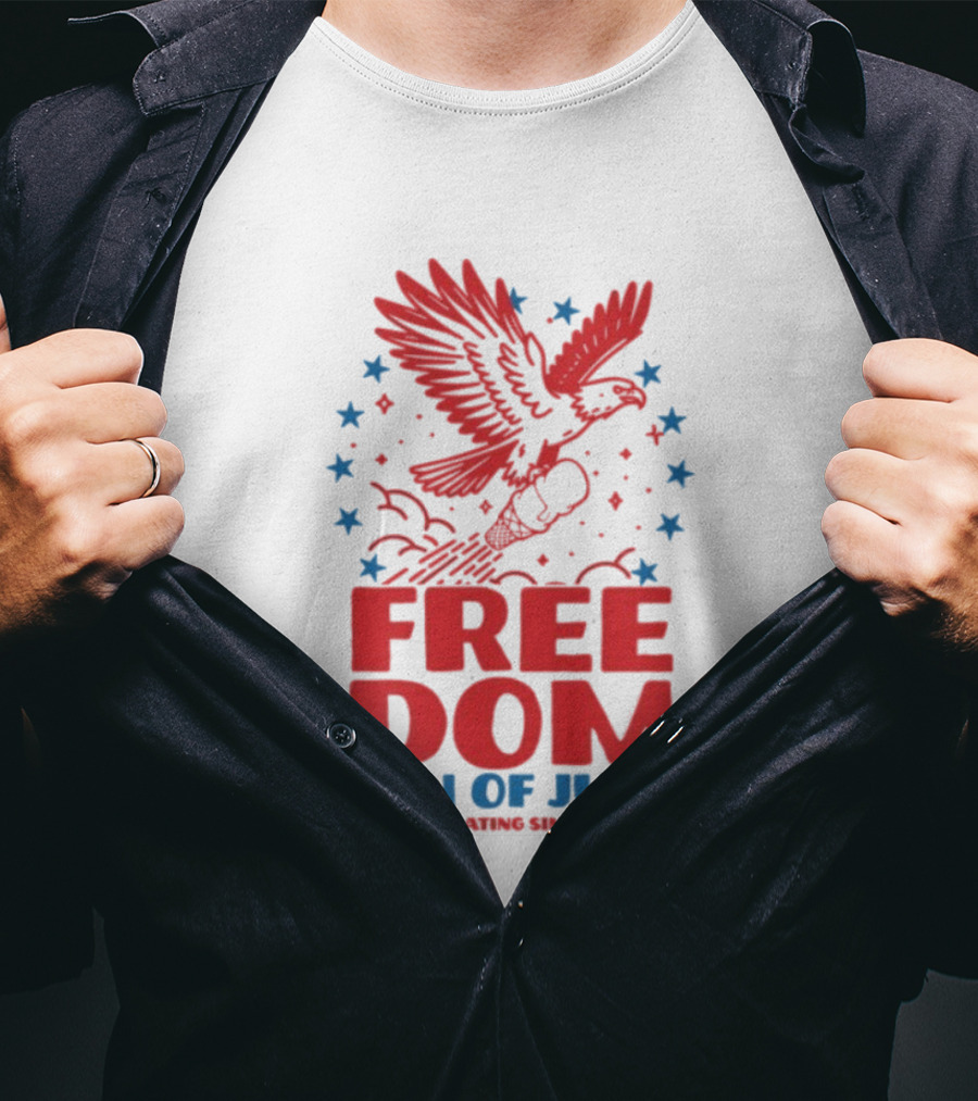 Andy’s Frozen Custard Freedom Eagle 4th Of July Celebrating Since 1776 T-Shirt