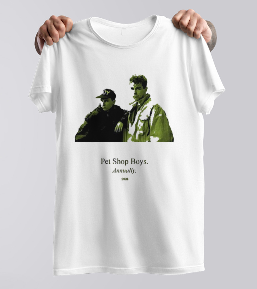 Pet Shop Boys Annually 2026 T-Shirt
