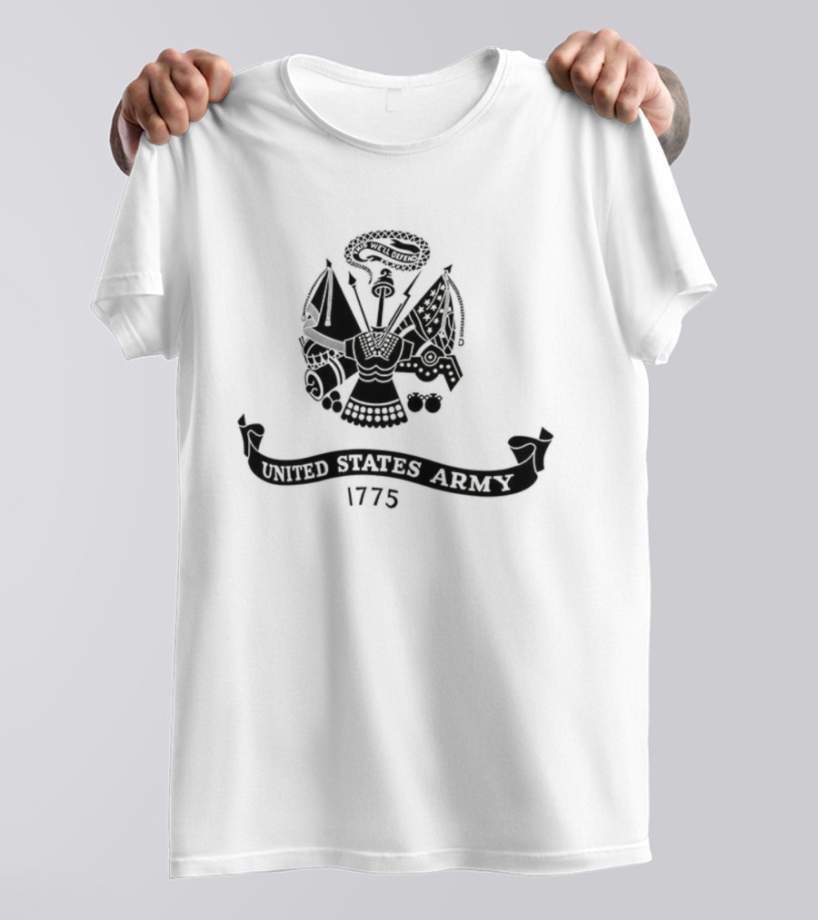 Army Black Knights United States Army 1775 Emblem T-Shirt