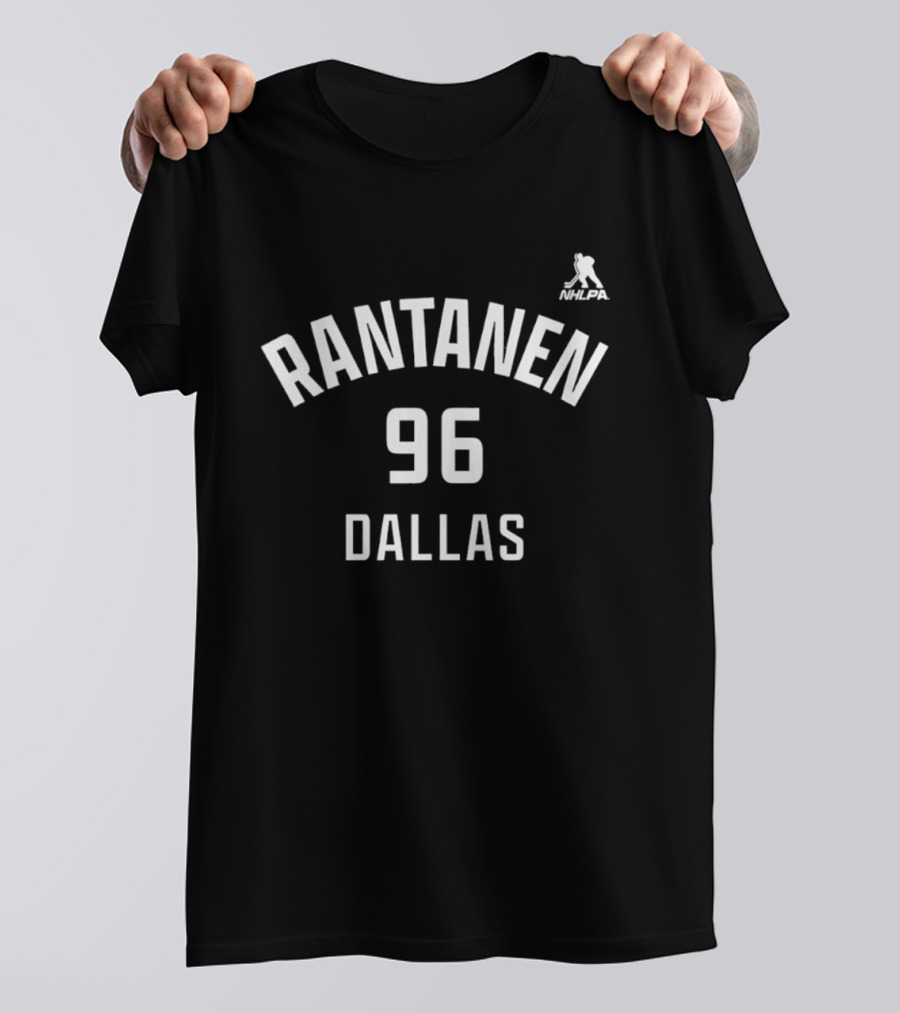 Rantanen 96 NHLPA Dallas Stars Ice Hockey T-Shirt