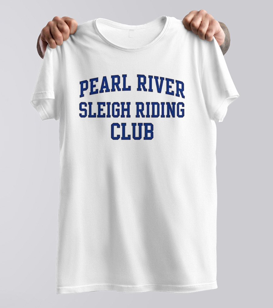 Pearl River Sleigh Riding Club Winter Adventure Team Apparel T-Shirt