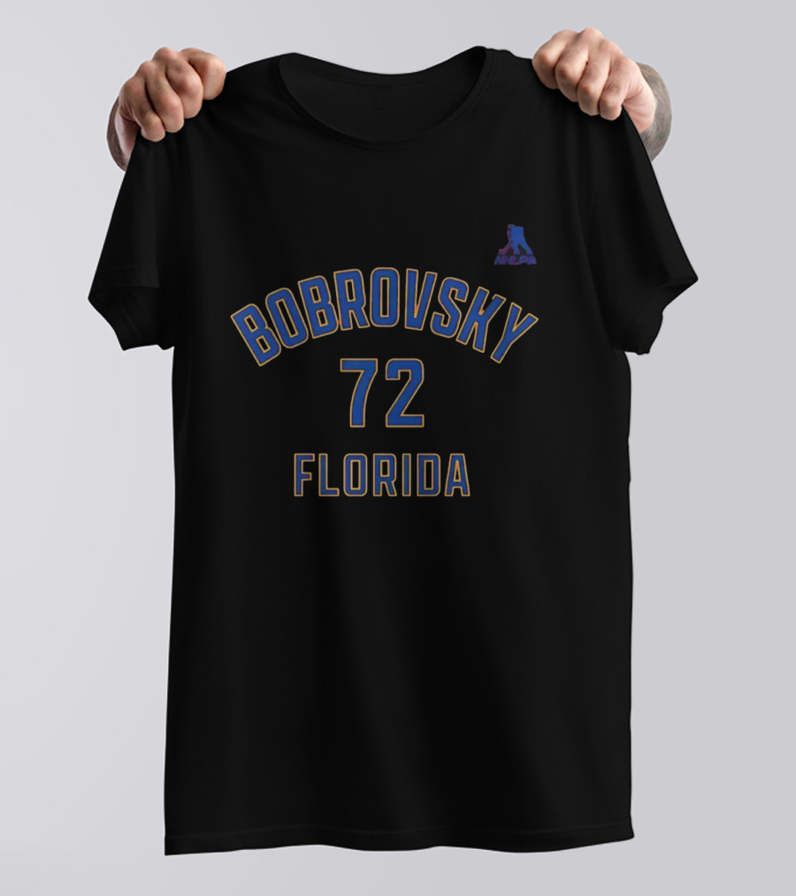 Bobrovsky 72 Florida NHLPA T-Shirt