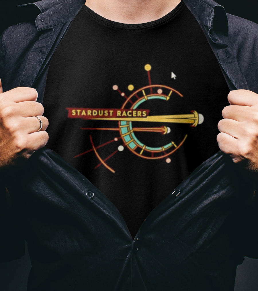 Universal Epic Universe Stardust Racers Retro Futuristic T-Shirt