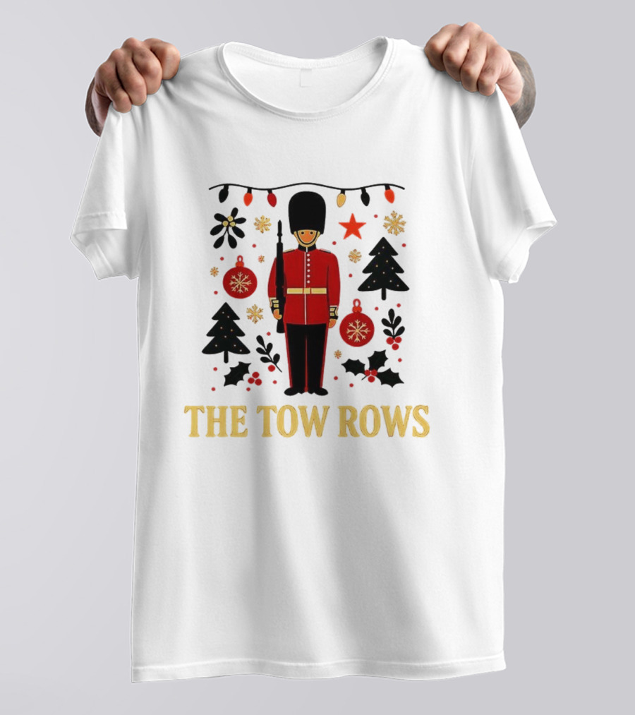 British Royal Guard Christmas The Tow Rows Festive Holiday T-Shirt