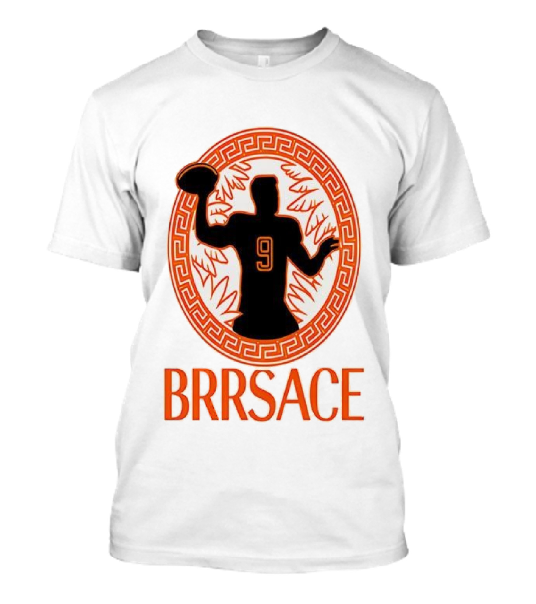 Brrsace Joe Burrow Cincinnati Bengals Number 9 Iconic Style T-Shirt